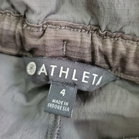 Athleta Women Trekkie Jogger Pants Size 4 Gray Casual Outdoors Tapered Hiking - Picture 5 of 12